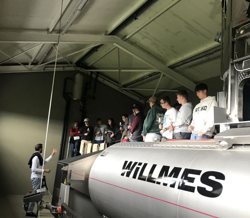 Zahraniční návštěva ve vinařství