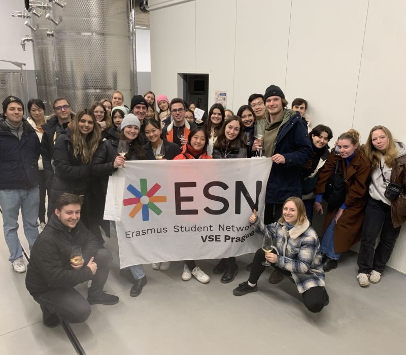 Návštěva zahraničních studentů